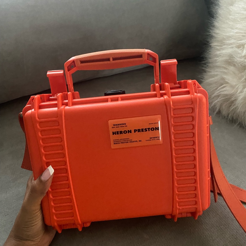 Heron Preston Tool box style bag ,another inside.